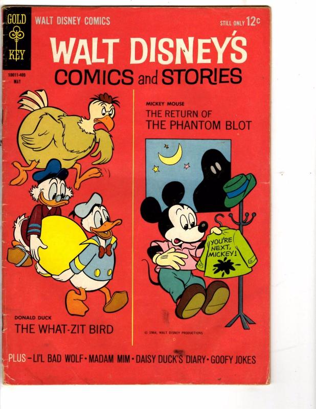 5 Walt Disney's Comics & Stories Gold Key Books # 24/8 35/6 23/2 30/8 33/8 J207