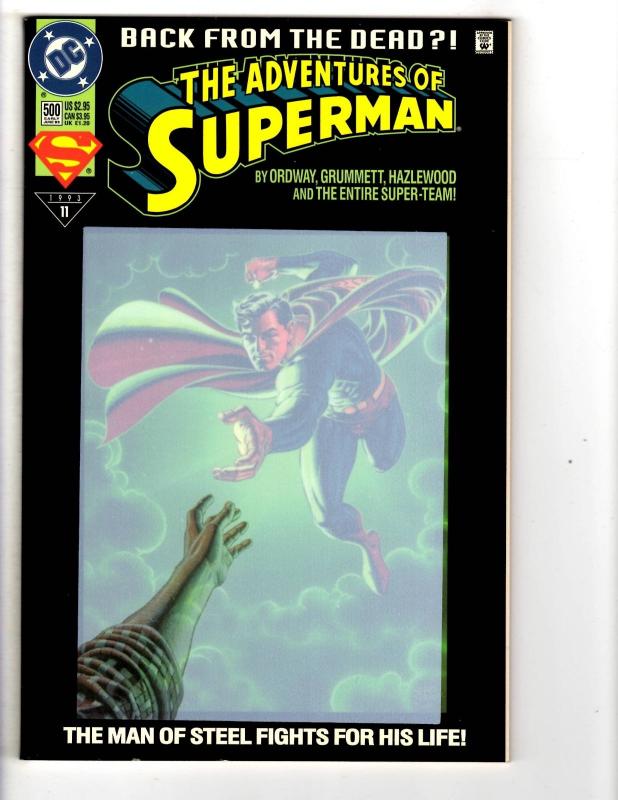 9 The Adventures of Superman DC Comics # 499 500 501 502 503 504 505 506 507 CB6