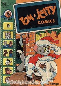 TOM AND JERRY (1948 Series)  (DELL) #77 Good Comics Book