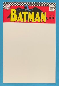 Batman #181 Facsimile Edition Second Print Blank Cover (1966)