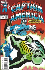 Captain America #420 (Oct 93) - w/ Nick Fury, S.H.I.E.L.D., Quasar vs Skull