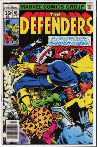 The Defenders #63 (1978) The Defenders