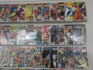 Huge Lot of 150+ Comics W/ Fantastic Four, Batman, Flash Avg. VF- Condition!