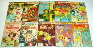 Charlton Bullseye #1-10 complete series - captain atom - blue beetle - question