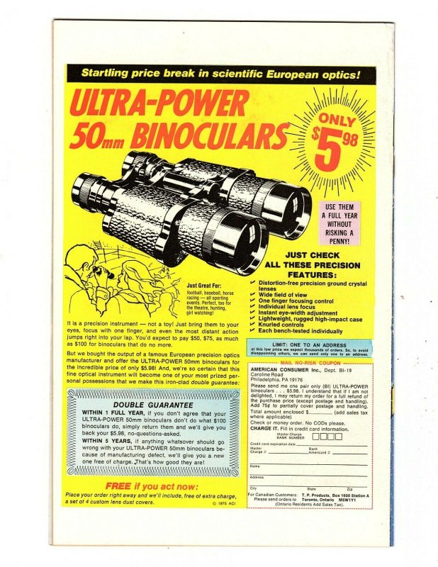 WARLOCK #9 (7.0) 1ST MEETING OF THANOS!! 1975 