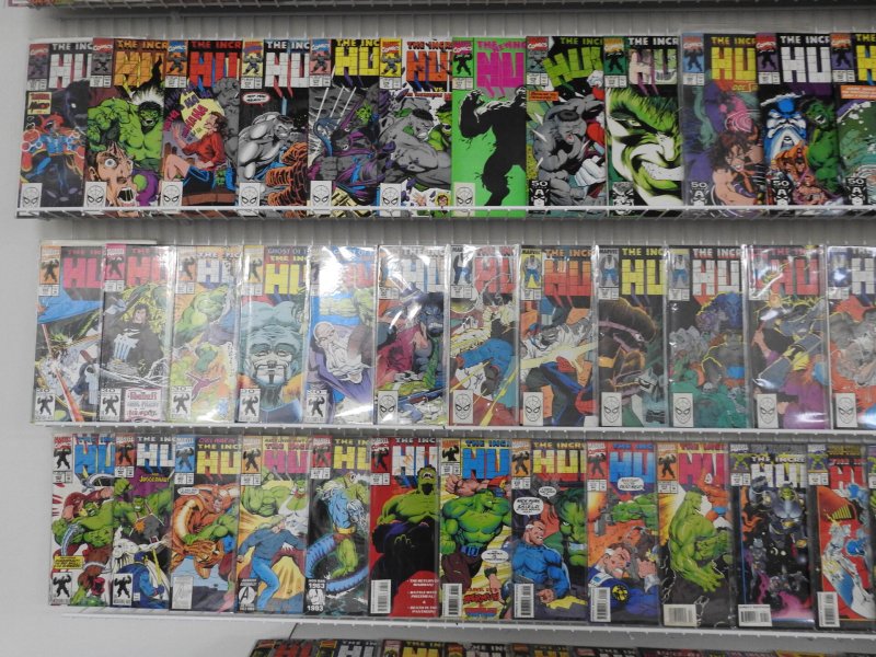Huge Lot 180+ Comics W/ ALL INCREDIBLE HULK!! Great Lot! Avg VF- Condition!!