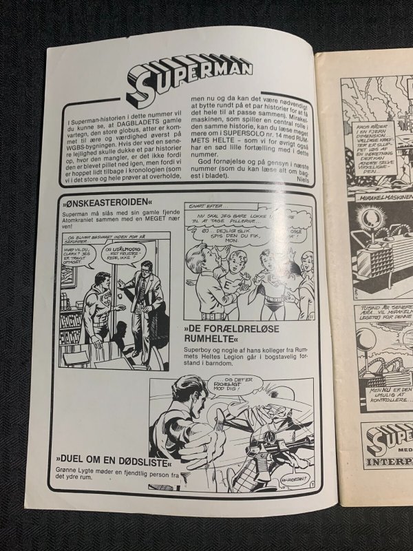 1984 SUPERMAN #63 VG+ 4.5 Interpresse / Rick Buckler Cover