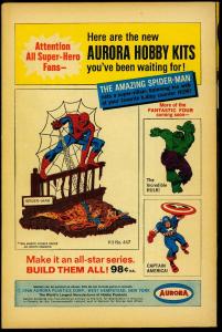 Strange Tales #154 1967- Dr Strange- Nick Fury- Steranko VF-