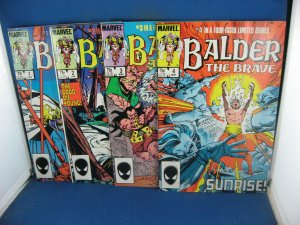 BALDER THE BRAVE 1-4 COMPLETE VG F 1985