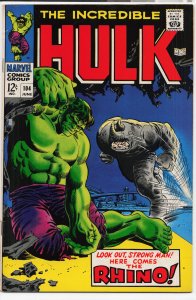 The Incredible Hulk #104 (1968) Hulk