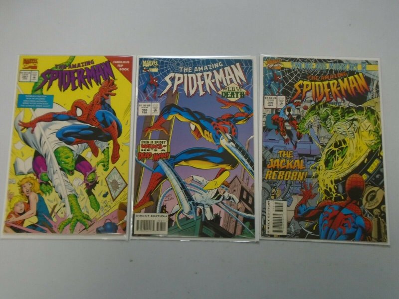 Amazing Spider-Man Comic Lot From #350-399 33 Different Average 8.0 VF (1991-95)