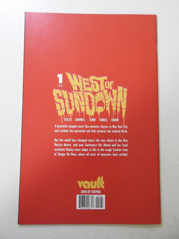 West of Sundown #1 Variant (2022) VF/NM Condition!
