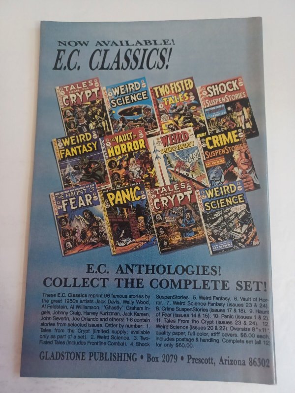 Vault of Horror #1 - Horror - EC Reprint - Gladstone - 1990 - NM