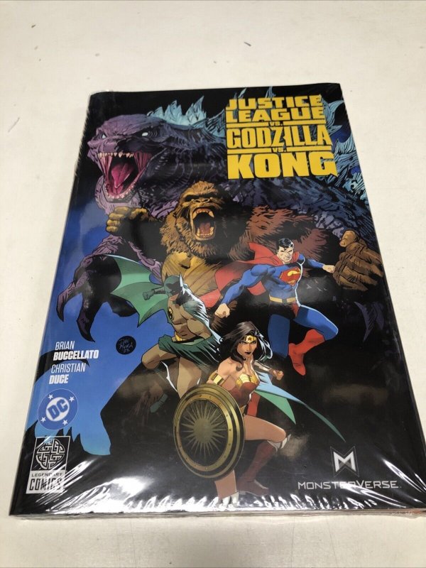 Justice League Vs Godzilla Vs Kong (2025) HC DC Comics • Brian Buccellato • Duce