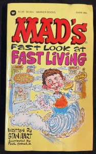 MAD'S FAST LOOK AT FAST LIVING PAPERBACK BOOK VF-