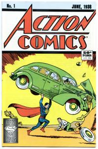 ACTION COMICS #1, VF-, Superman, 1938, reprint from 1988, 50th Anniversary issue