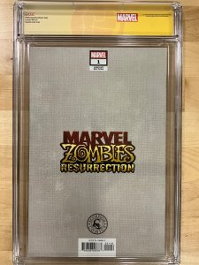 Marvel Zombies: Resurrection Crain Virgin Cover (2019) CGCSS 9.8 Signed by Crain