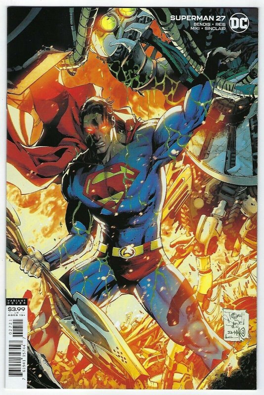 Superman # 27 Variant Cover NM DC