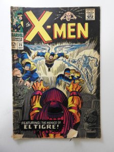 The X-Men #25  (1966) GD Condition! 1 in tear through book