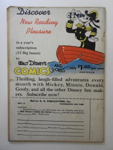 Walt Disney's Comics & Stories #38 (1943) FR Condition see description