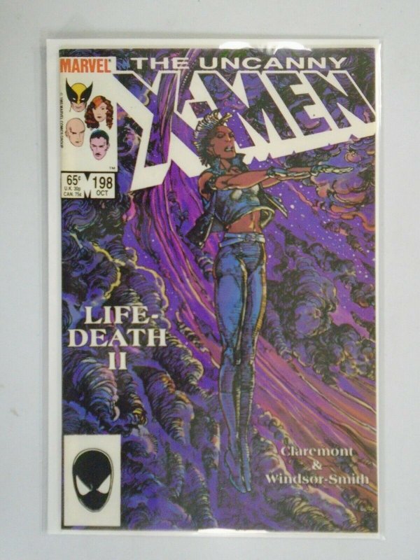 Uncanny X-Men #198 Direct edition 6.0 FN (1985 1st Series)