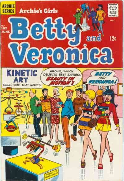 Archie's Girls Betty And Veronica #162 VG ; Archie | low grade comic June 1969 K