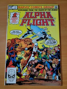 Alpha Flight #1 Direct Market Edition ~ NEAR MINT NM ~ 1983 Marvel Comics 