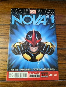 NOVA 1 (2013) VF/NM 9.0 1ST SAM ALEXANDER NOVA SOLO SERIES KEY ISSUE