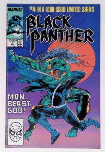 Black Panther (Ltd. Series) #4 (Oct 1988, Marvel) FN/VF