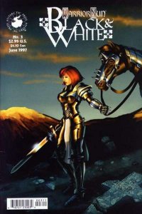 Warrior Nun: Black and White   #3, VF+ (Stock photo)