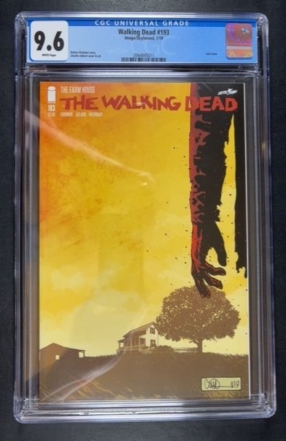 The Walking Dead #193 (2019) CGC 9.6 FINAL ISSUE!