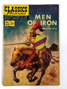 CLASSICS ILLUSTRATED 88 MEN OF IRON/ Howard Pyle  HRN 89 (1st EDITION) VG