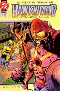 Hawkworld (1990 series)  #22, NM- (Stock photo)