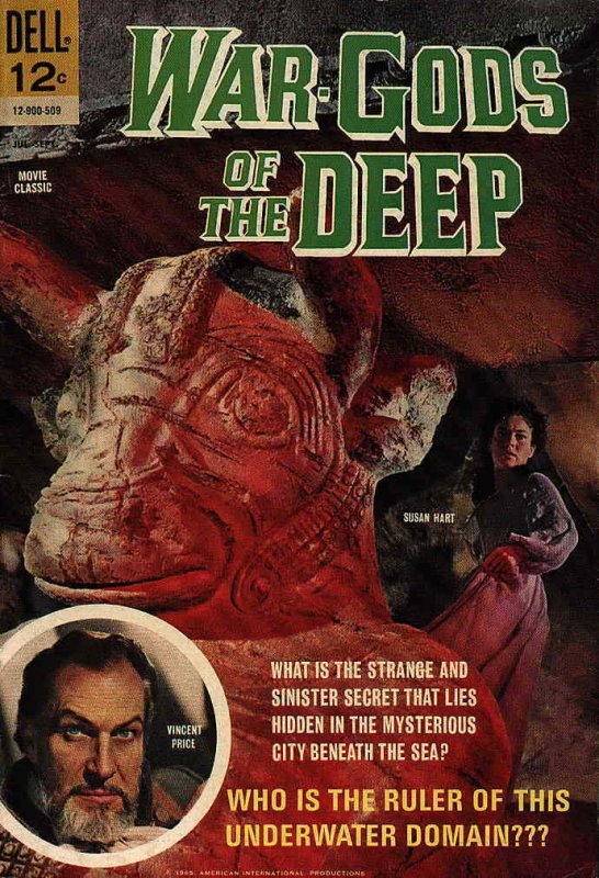 War-Gods of the Deep #1 VG; Dell | low grade comic - save on shipping - details