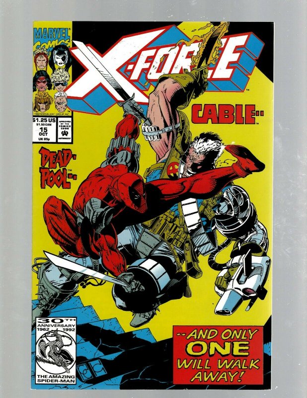 X-Force # 15 NM Marvel Comic Book X-Men Deadpool Domino Cable Wolverine SM19