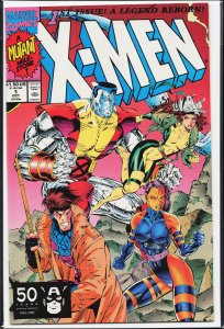X-Men #1 Colossus and Gambit Cover (1991) X-Men [Key Issue]