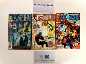 3 Excalibur Marvel Comic Books # 120 121 122 Avengers Hulk Thor Ironman 108 EJ10