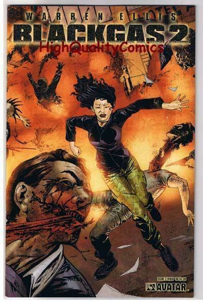 BLACK GAS 2 #2, NM, Wrap, Warren Ellis, Zombies, Undead, 2006, Horror