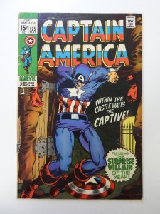 Captain America #125 (1970) VG/FN condition