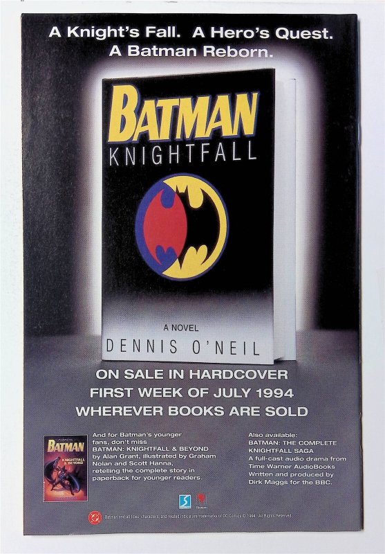 Showcase 94 #9 (Aug 1994, DC) VF+