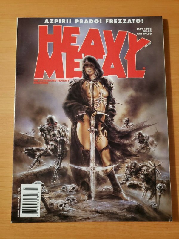 Heavy Metal Magazine May 1993 ~ NEAR MINT NM ~ illustrated Magazine