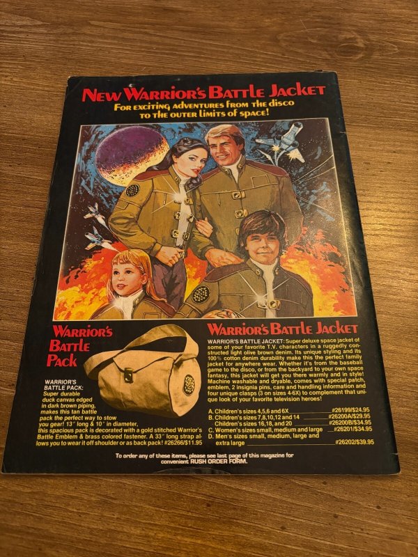 The Rook # 9 FN Warren Comic Book Magazine 13 J409