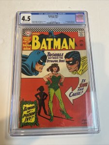 Batman (1966) # 181 (CGC 4.5 OWWP) 1st app Poison Ivy | poster included