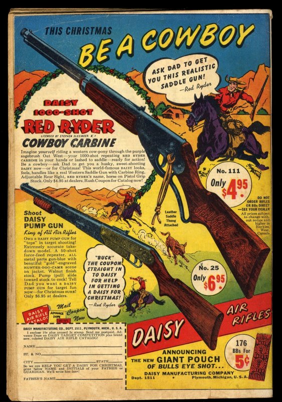 Tomahawk #3 VG+ 4.5 Golden Age!  Fred Ray Cover!  Premiani Art!