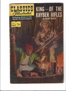 Classics Illustrated #107 (1953) First Print