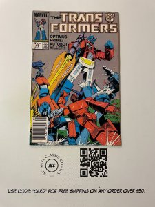 Transformers # 12 NM Marvel Comic Book Optimus Prime Megatron Bumble 5 J222