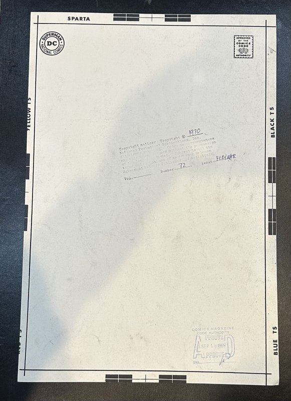 (1970) CHALLENGERS OF THE UNKNOWN #72 PG 5 ORIGINAL DICK DILLIN COMIC ART