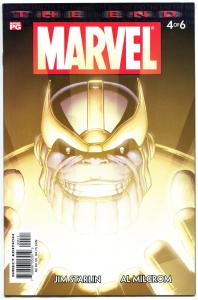 MARVEL - THE END  #1 VF, 2 3 4 5 6, NM, THANOS, 2003, more in store, Full set