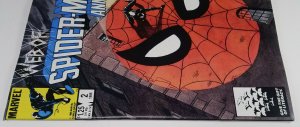Web of Spider-Man Annual #2 Vol 1 ? Black Suit Costume ? Marvel 1985 ? NM+ ?