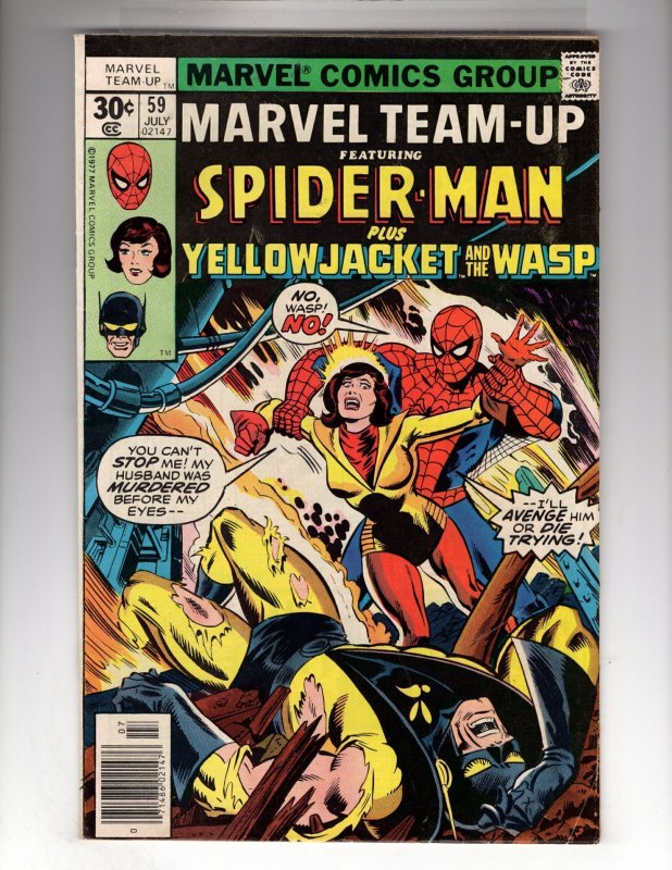 Marvel Team-Up #59 (1977) Yellowjacket Wasp John Byrne    / ID#175